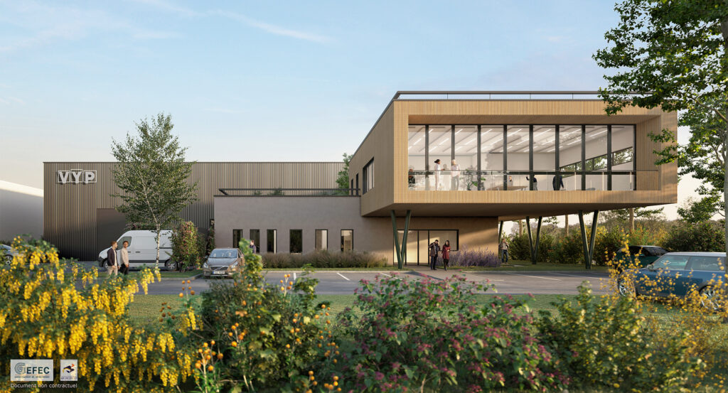 La société familiale VYP, spécialisée dans l’affichage, la communication et le mobilier urbain, a choisi d’installer son futur siège social sur l’ECOPOLE de Moissy Cramayel. Fort d’une démarche environnementale poussée, ce bâtiment qui développera 1650 m² d’atelier, de bureaux et d’espaces de convivialité, propose une architecture moderne et innovante qui...